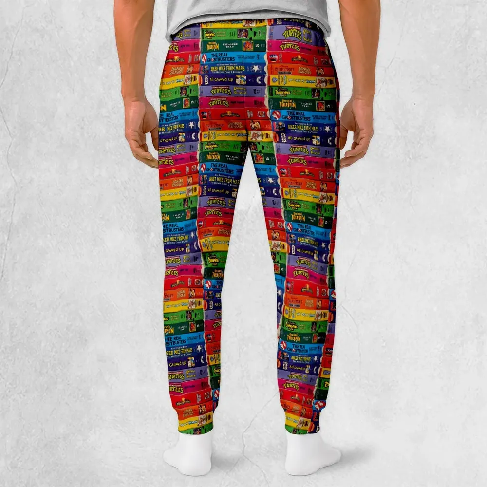 Cartoons Movie Retro Cassete Sweatpants - 2