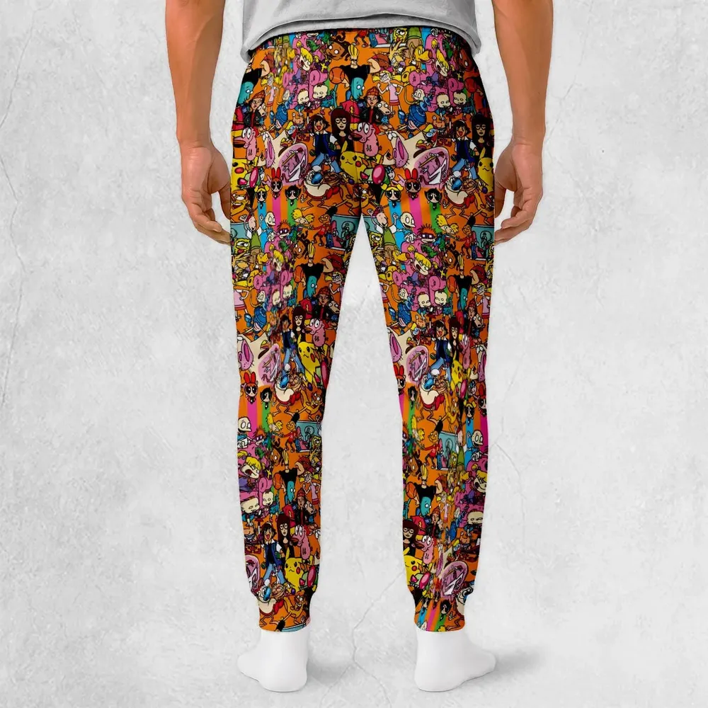 90s Nostalgia Cartoons Sweatpants - 2