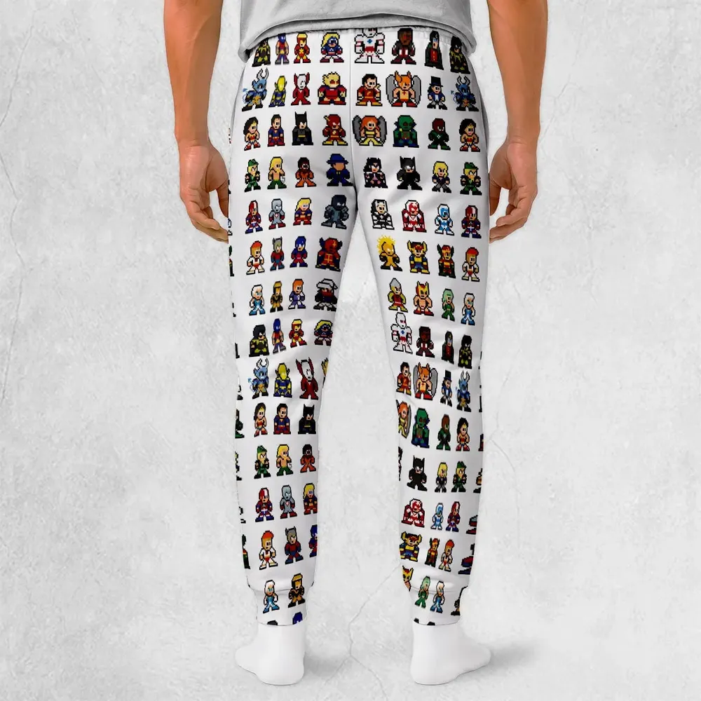 8-bit Cartoon League Sweatpants - 2