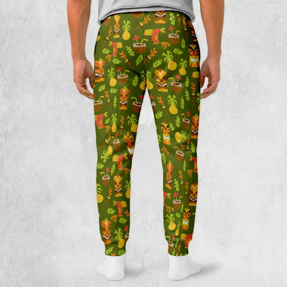 Tiki Masks Hula Luau Sweatpants - 2