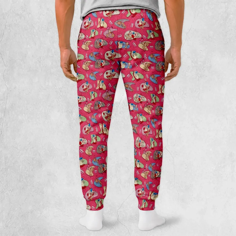 Cartoon Madness The Ren and Stimpy Show Sweatpants - 2