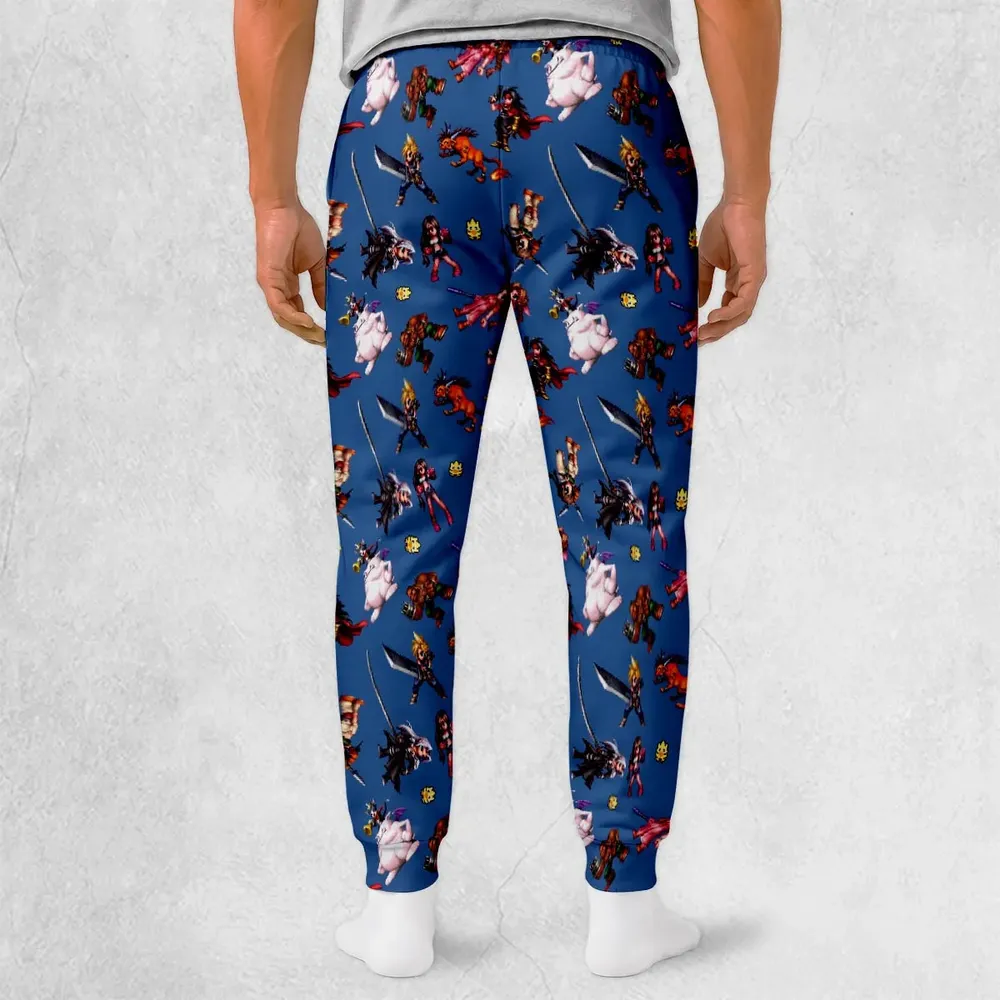 Ffvvii sprite cute pattern Sweatpants - 2