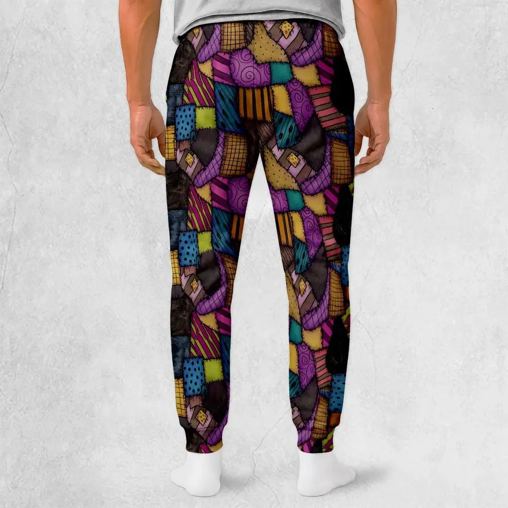 Patchwork Scraps Sweatpants - 2