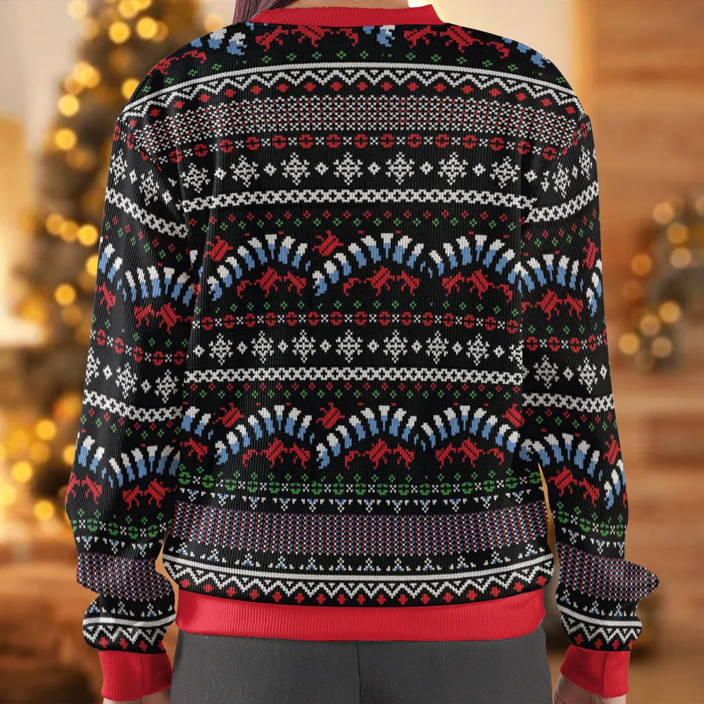It's Snow Time Ugly Christmas Sweatshirt - 3