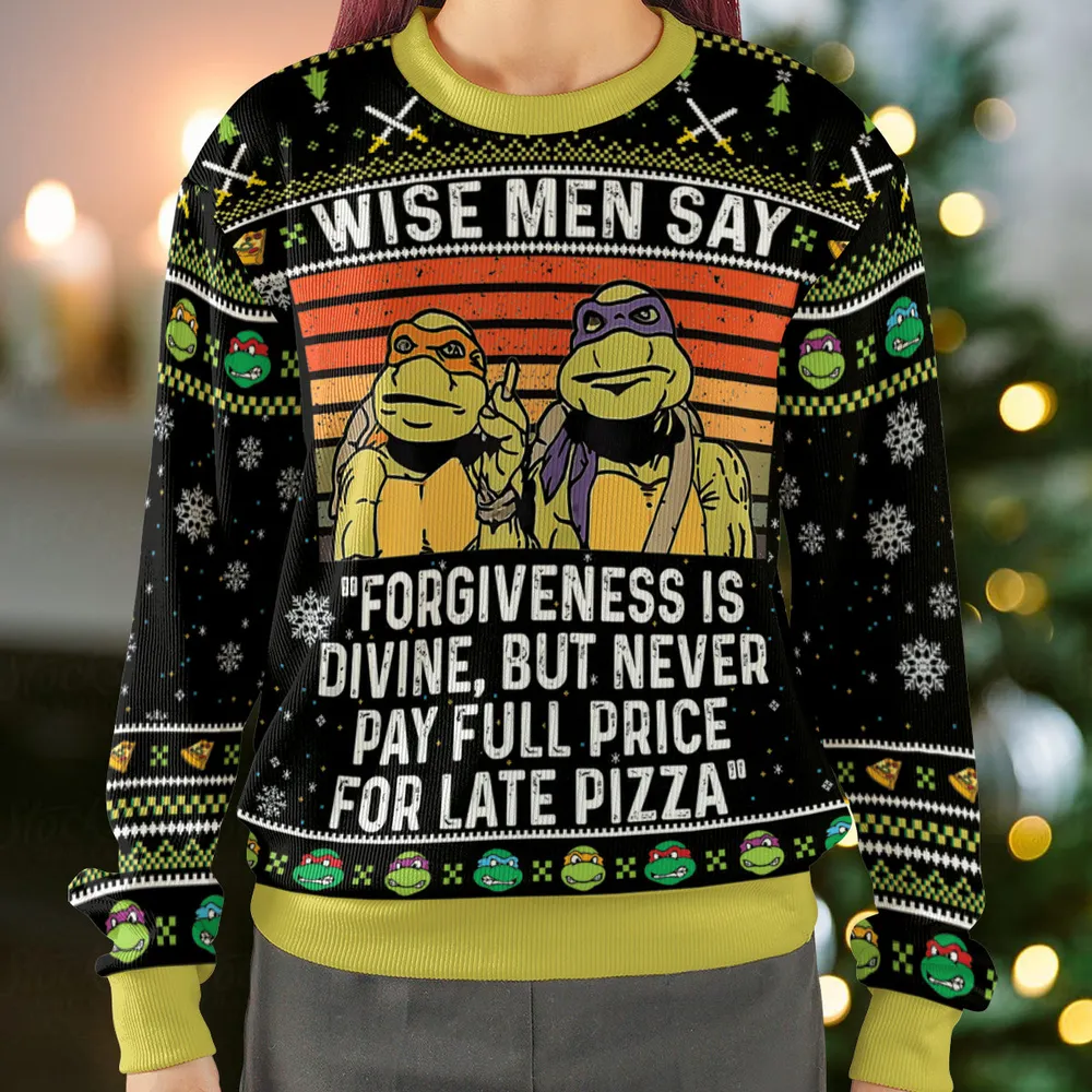 Wise Men Say Ugly Christmas Sweatshirt - 2
