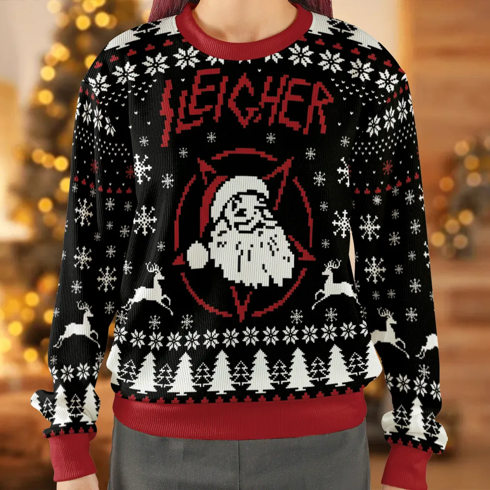 Sleigher Ugly Christmas Sweatshirt - 2