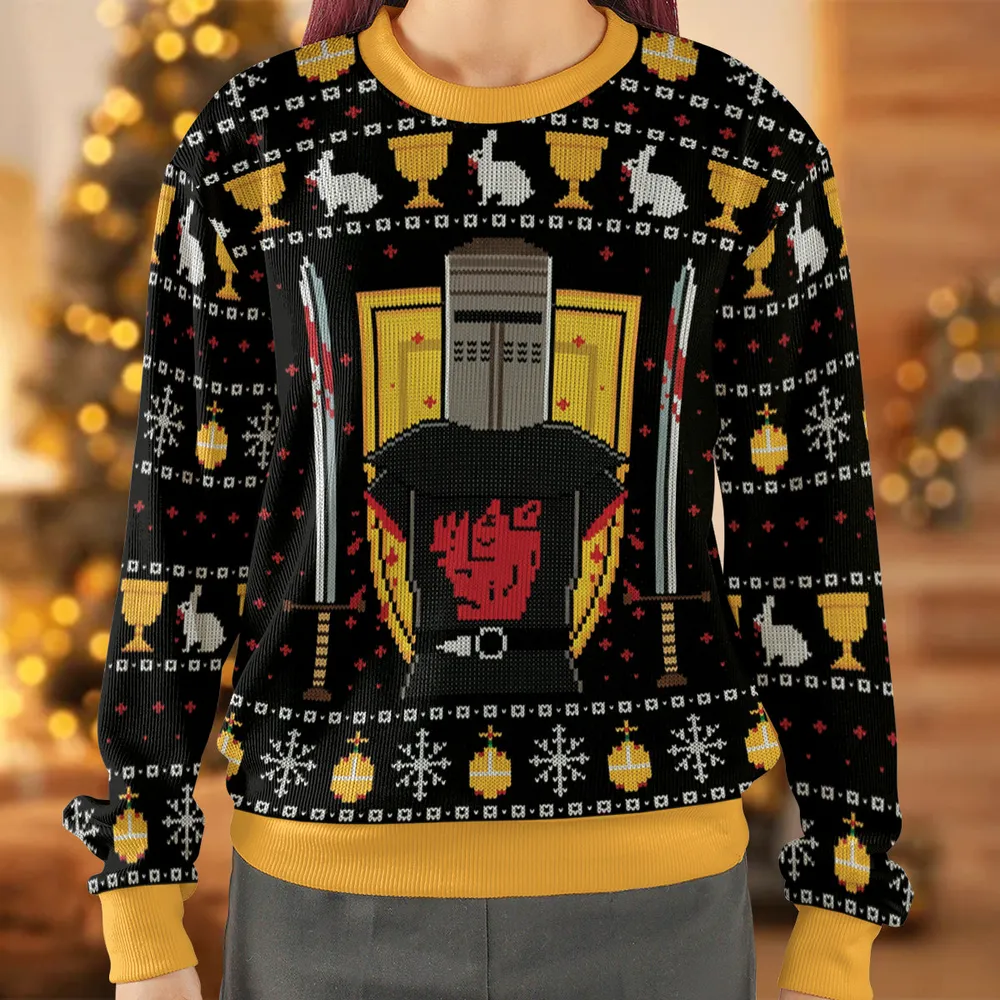 The Holiday Grail Ugly Christmas Sweatshirt - 2