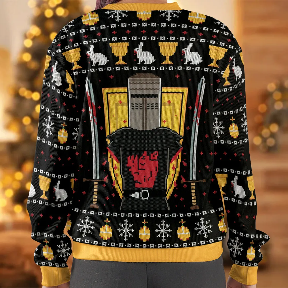 The Holiday Grail Ugly Christmas Sweatshirt - 3