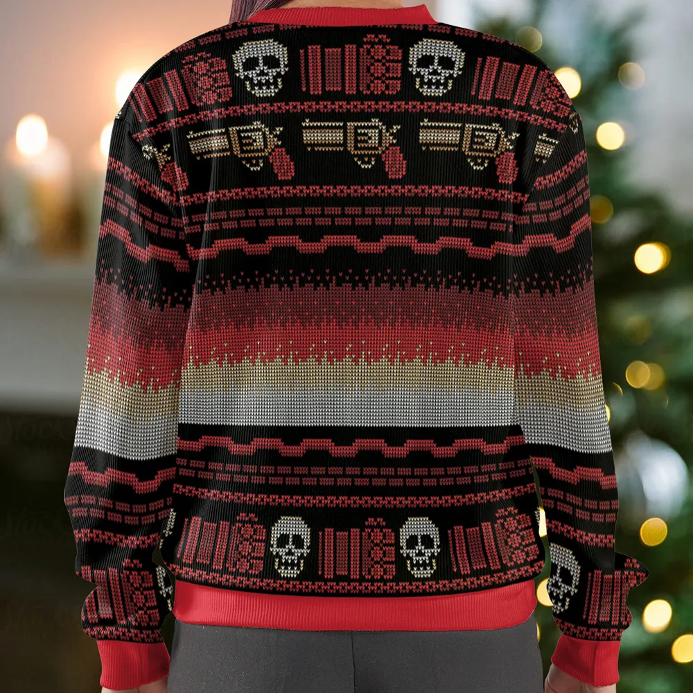 I'm Fireproof Ugly Christmas Sweatshirt - 3