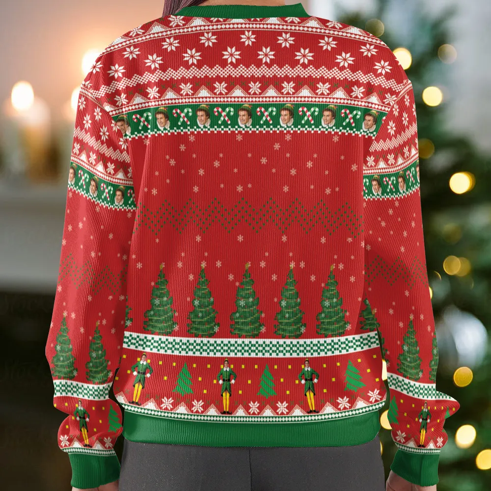 I know him Ugly Christmas Sweatshirt - 3