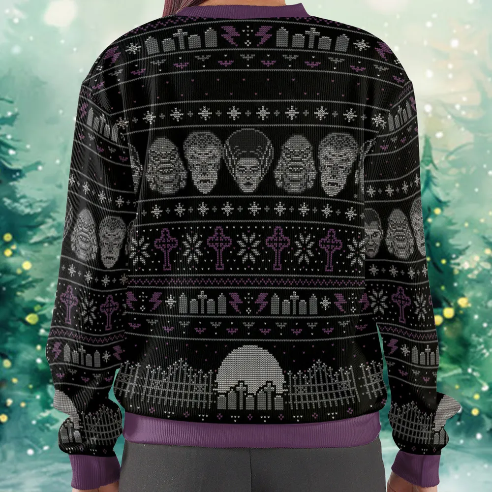 Prefer Halloween Ugly Christmas Sweatshirt - 3