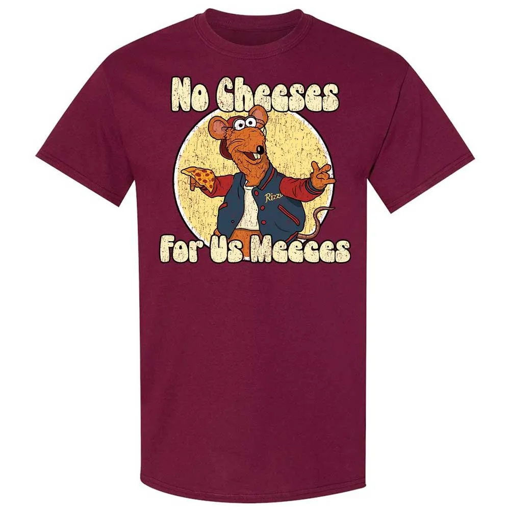 No Cheeses For Us Meeces - Maroon - 8