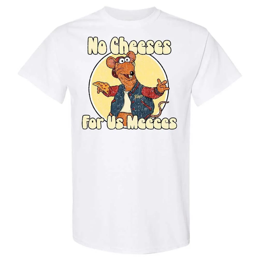 No Cheeses For Us Meeces - White - 16