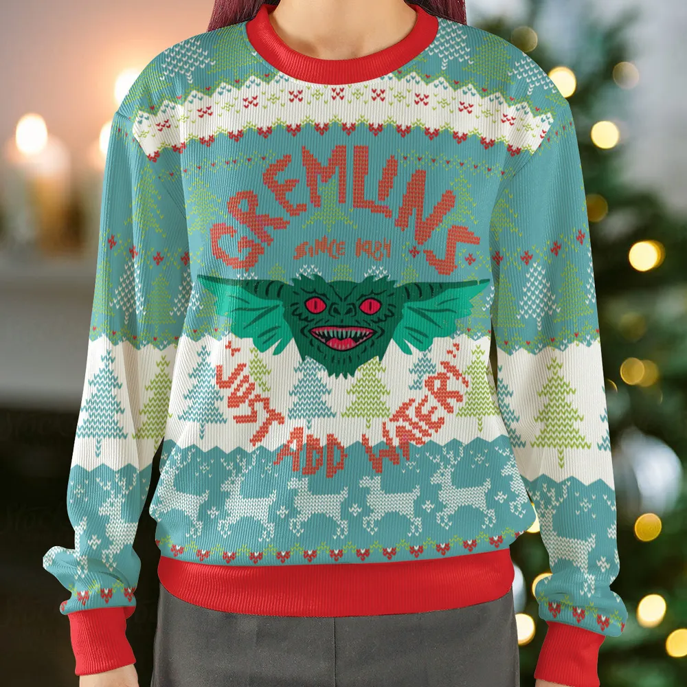 Just Add Water Ugly Christmas Sweatshirt - 2