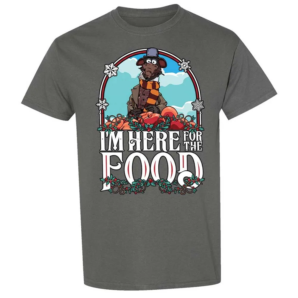 Here For The Food - Charcoal - 4