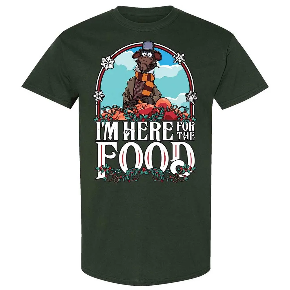 Here For The Food - Forest Green - 5