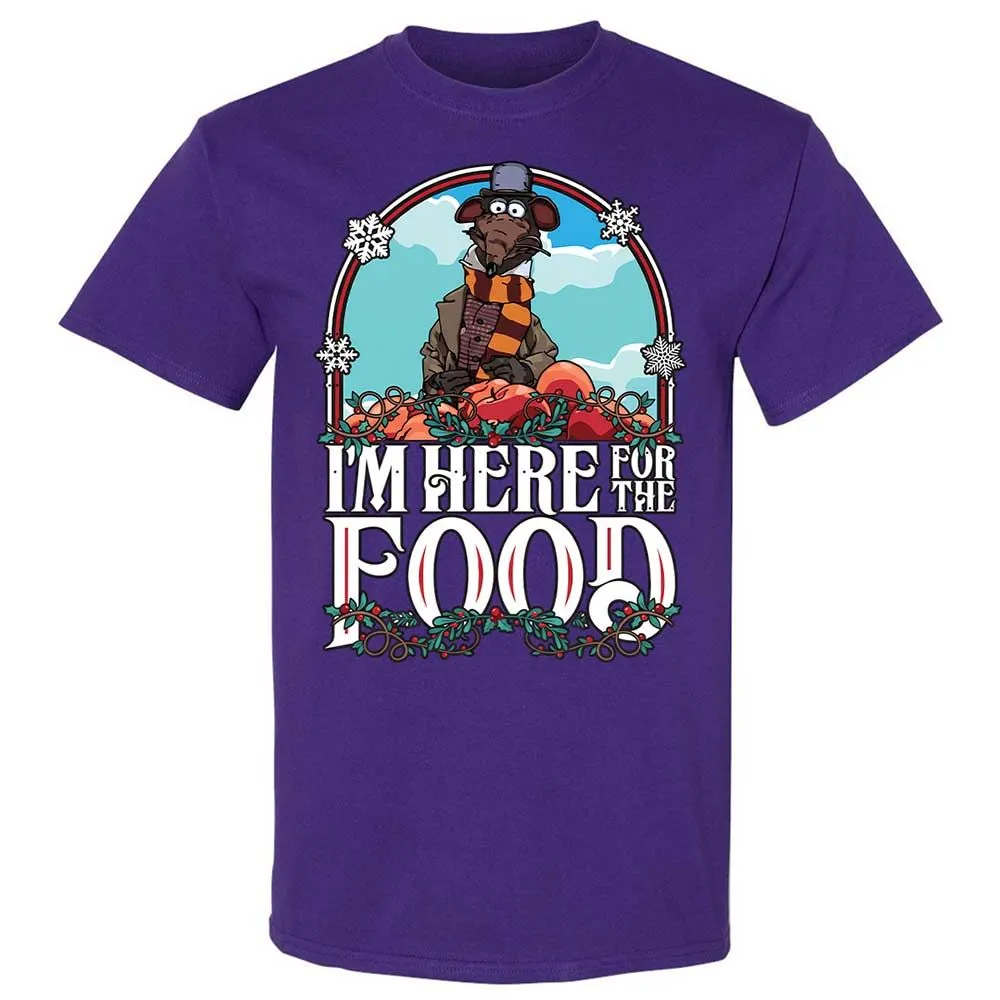 Here For The Food - Purple - 12