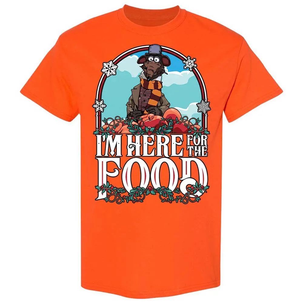 Here For The Food - Orange - 17