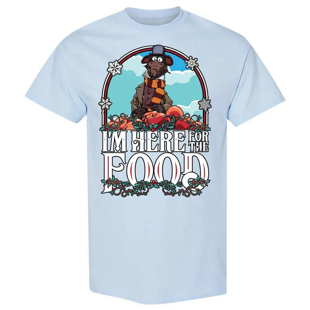 Here For The Food - Light Blue - 20