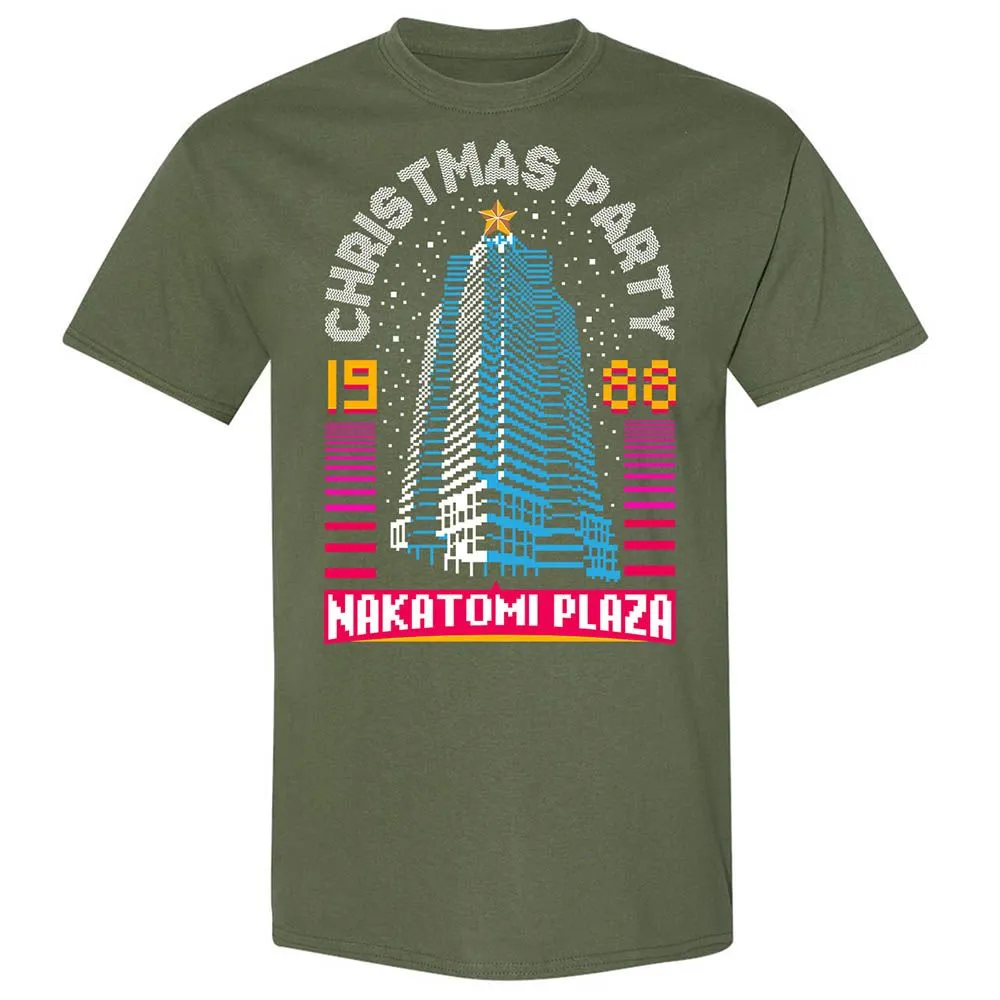 Nakatomi Plaza Christmas Party - Military Green - 9