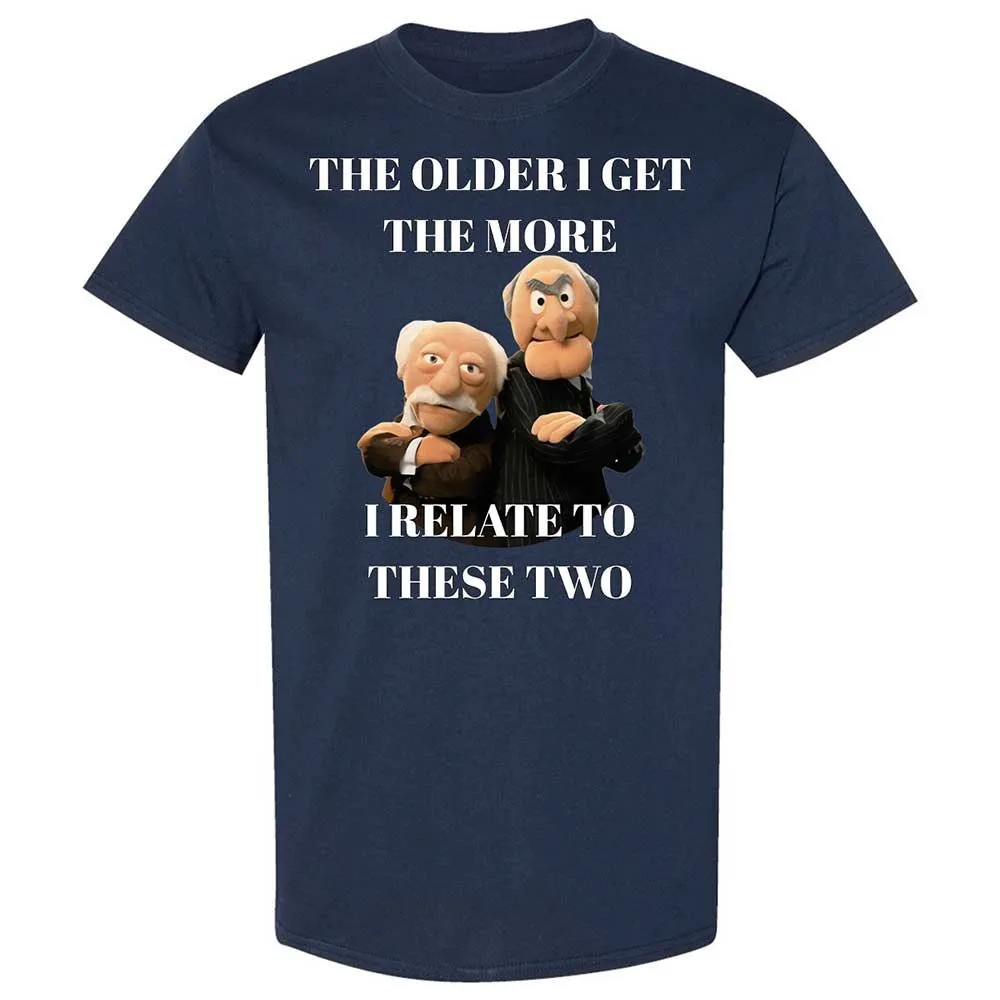 The older I get the more I relate to these two - Navy - 2