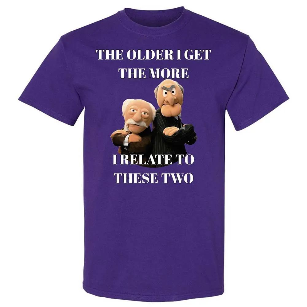 The older I get the more I relate to these two - Purple - 12