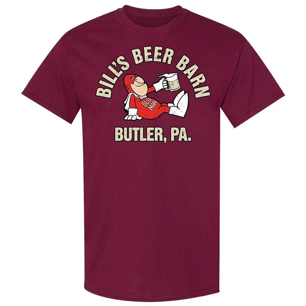 Bill's Beer Barn - Maroon - 8