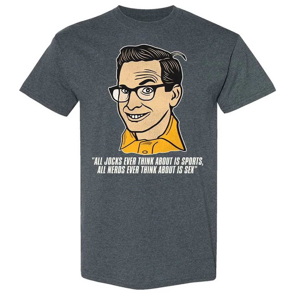 All Jocks Ever Think About is Sports - Dark Heather - 6