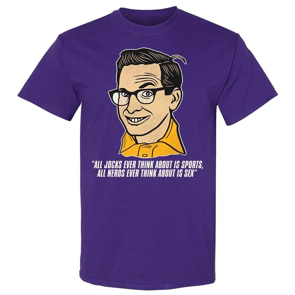 All Jocks Ever Think About is Sports - Purple - 12