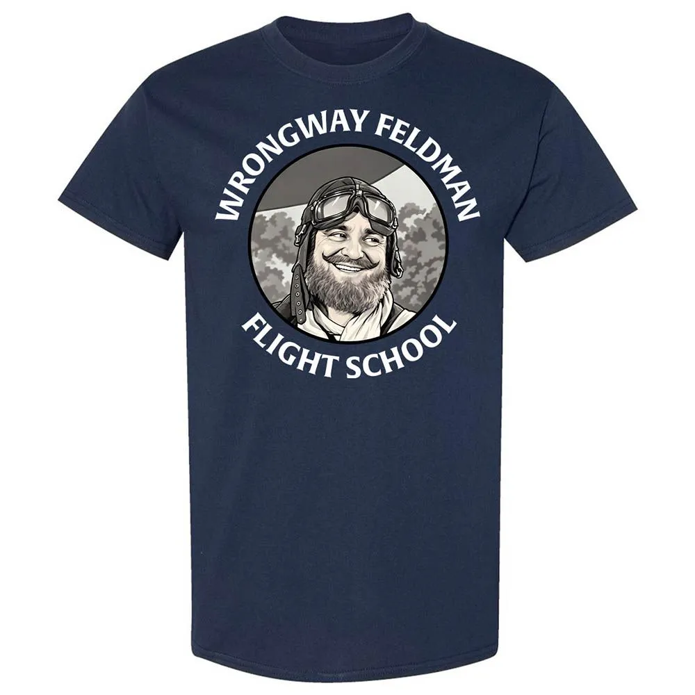Wrongway Feldman Flight School - Navy - 2