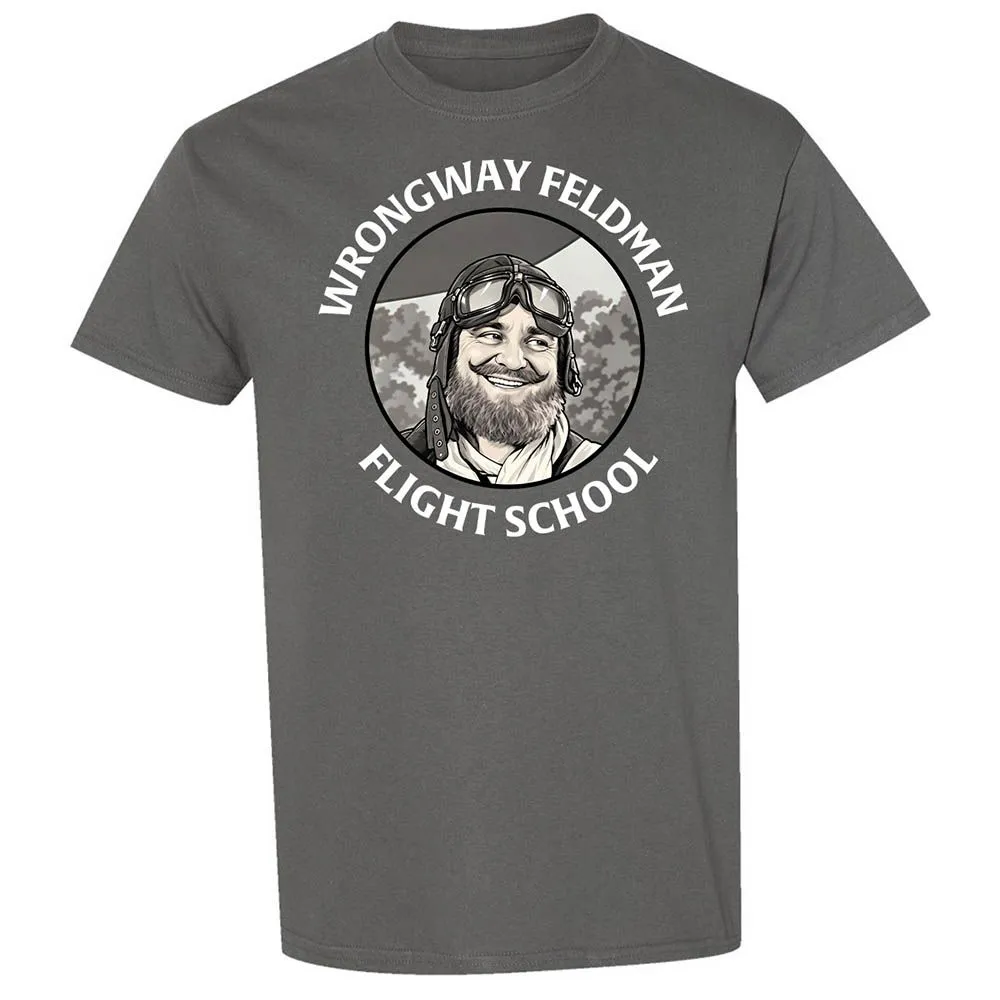 Wrongway Feldman Flight School - Charcoal - 4