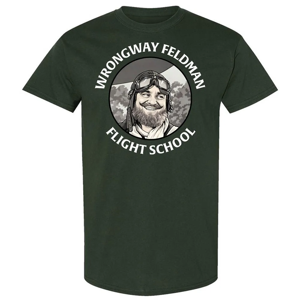 Wrongway Feldman Flight School - Forest Green - 5