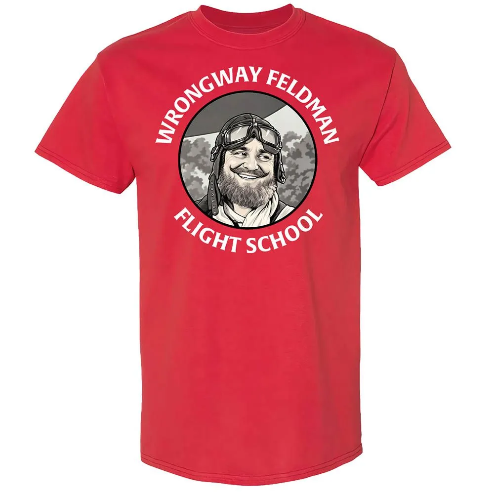 Wrongway Feldman Flight School - Red - 10