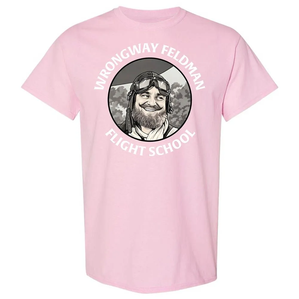 Wrongway Feldman Flight School - Light Pink - 14