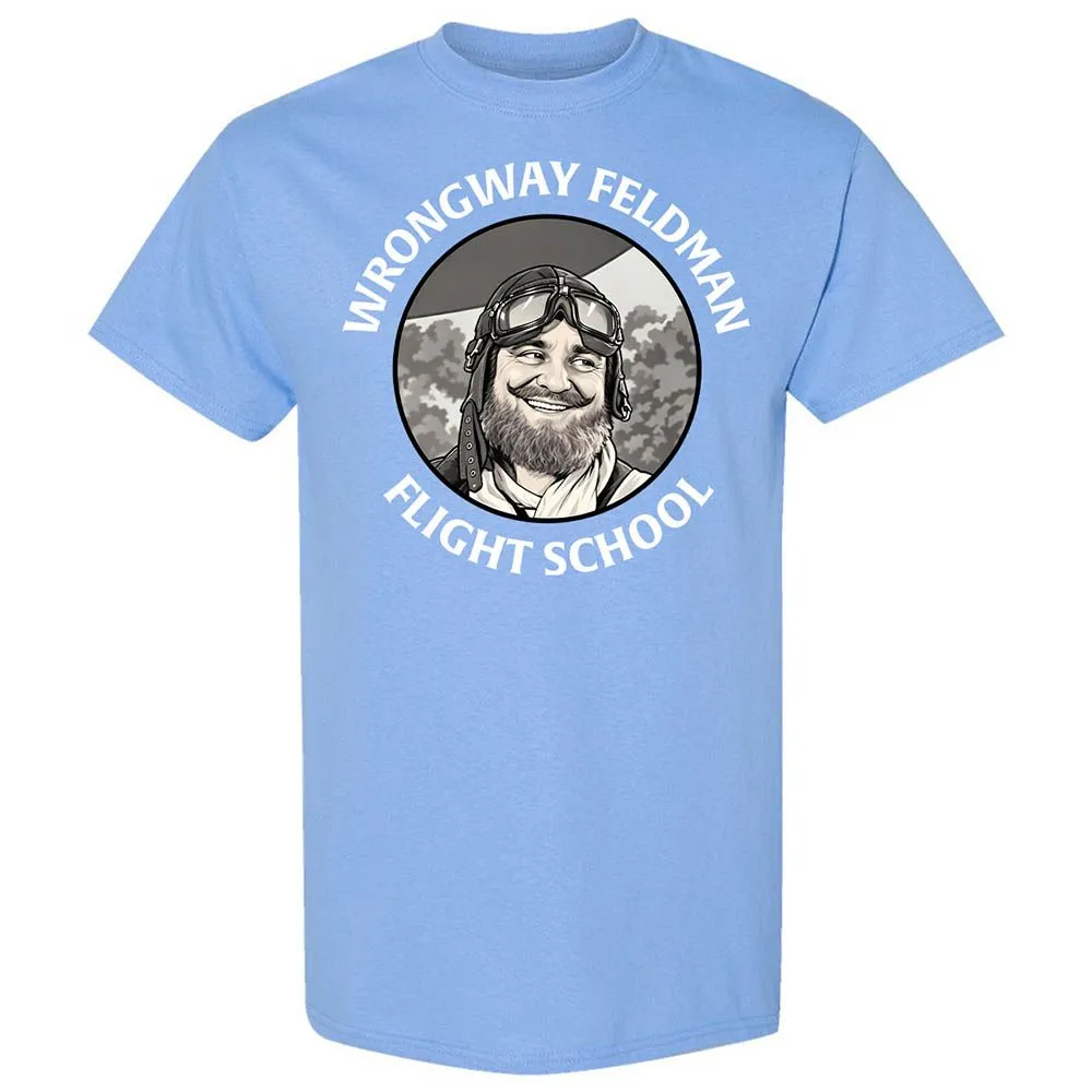 Wrongway Feldman Flight School - Carolina Blue - 19