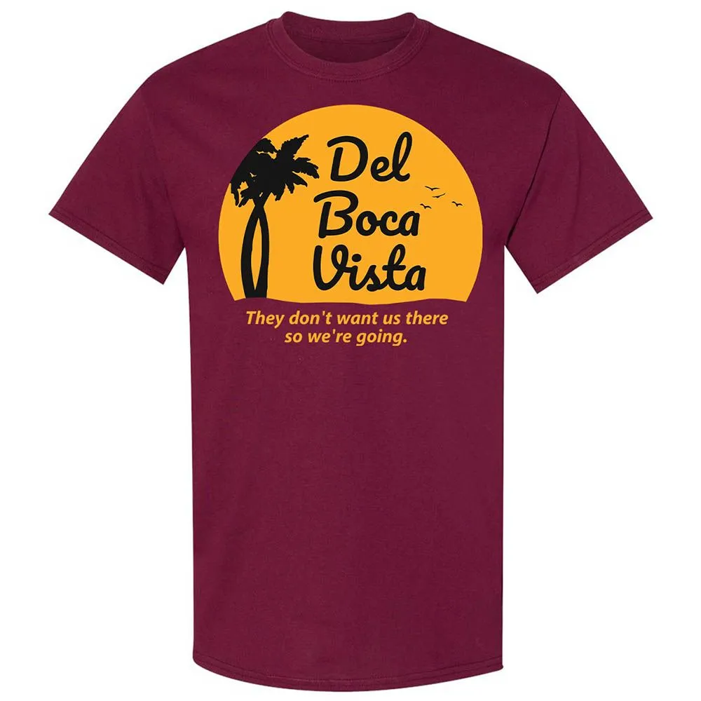 Del Boca Vista - Maroon - 8