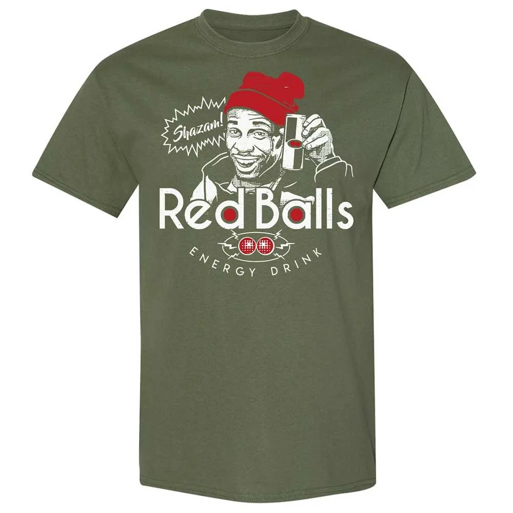 Red Balls Energy Drink - Military Green - 9