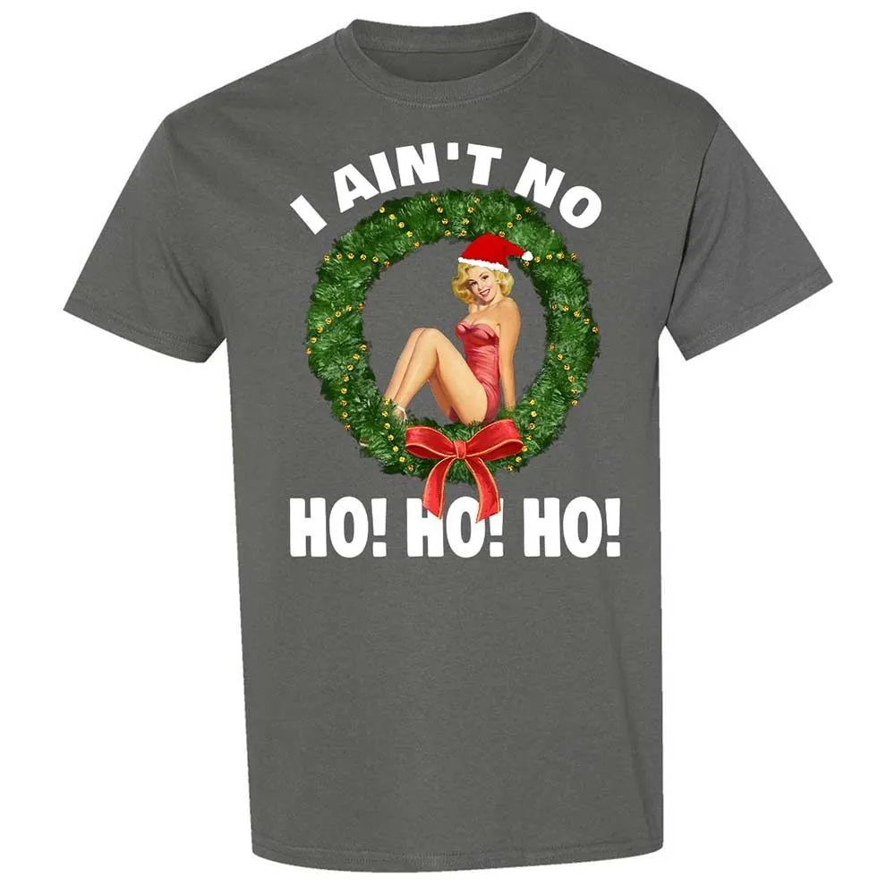 I Ain't No Ho Ho Ho - Charcoal - 4