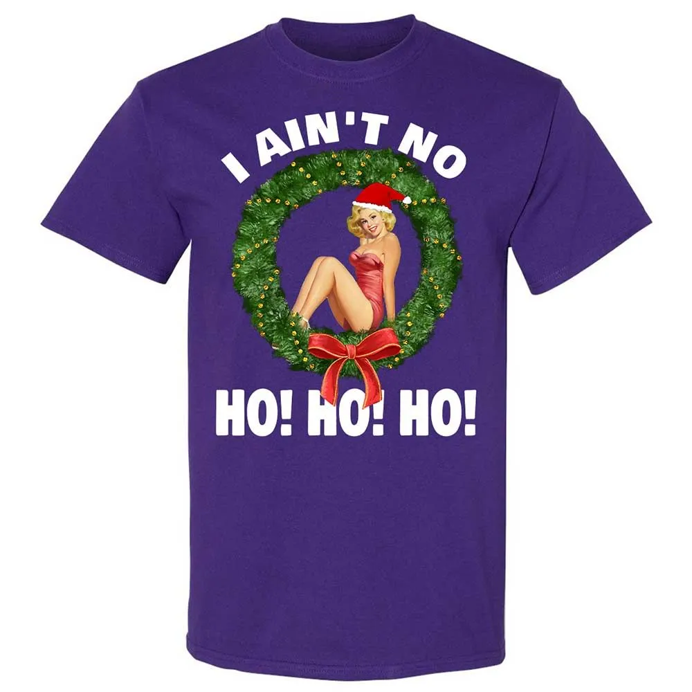 I Ain't No Ho Ho Ho - Purple - 12