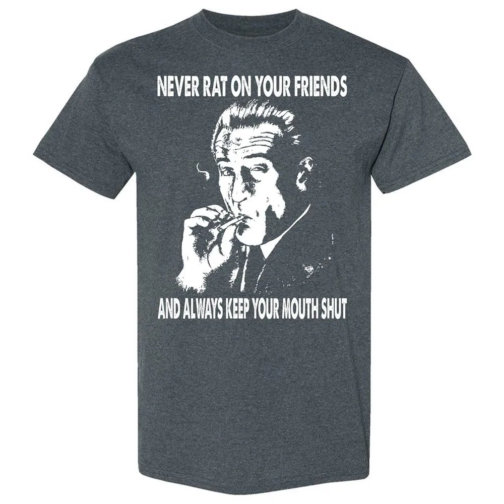 Always keep your mouth shut - Dark Heather - 6