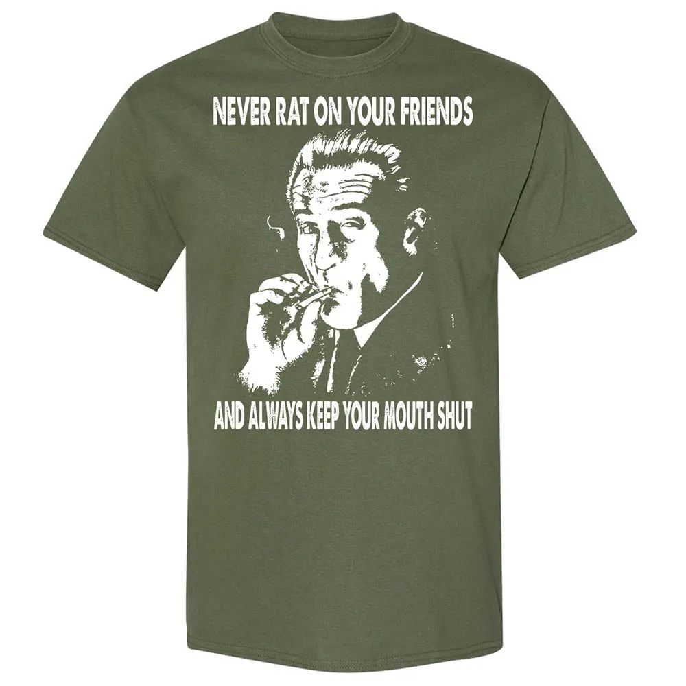 Always keep your mouth shut - Military Green - 9