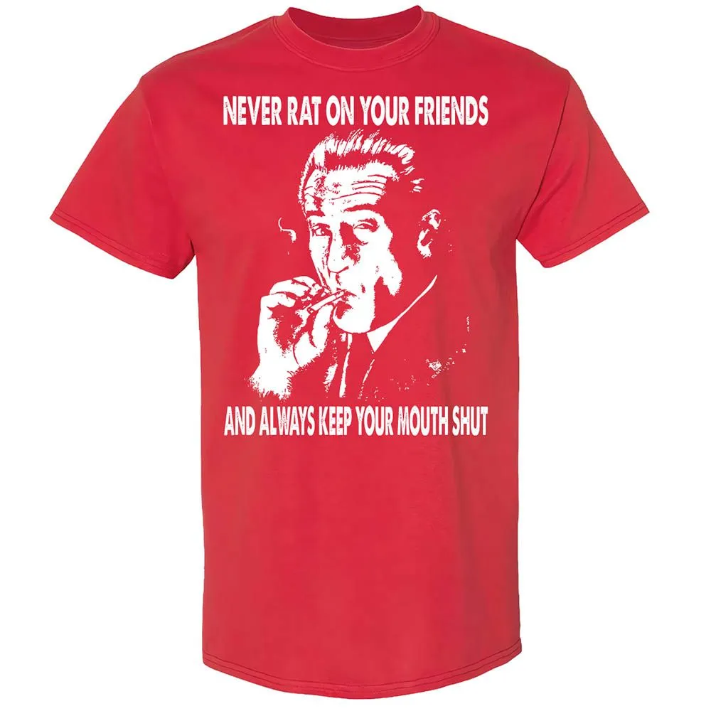 Always keep your mouth shut - Red - 10