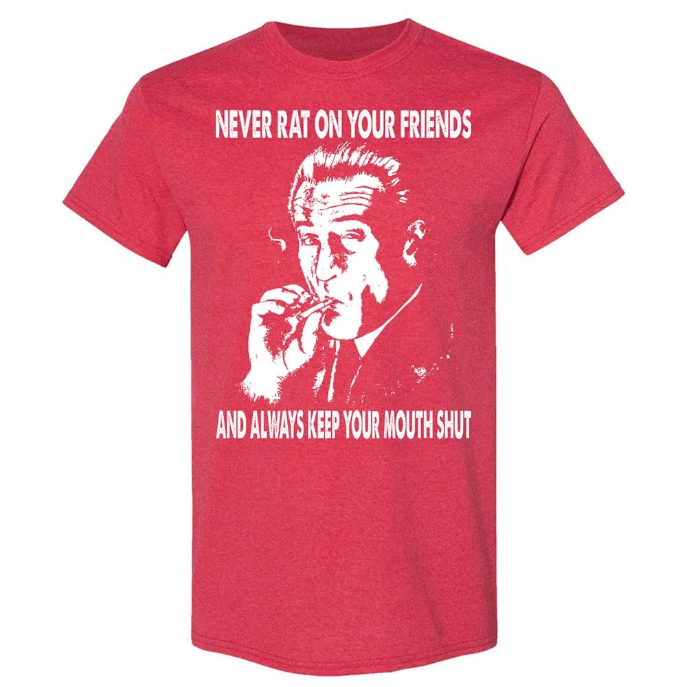 Always keep your mouth shut - Heather Red - 11