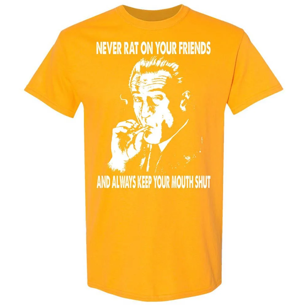 Always keep your mouth shut - Gold - 18