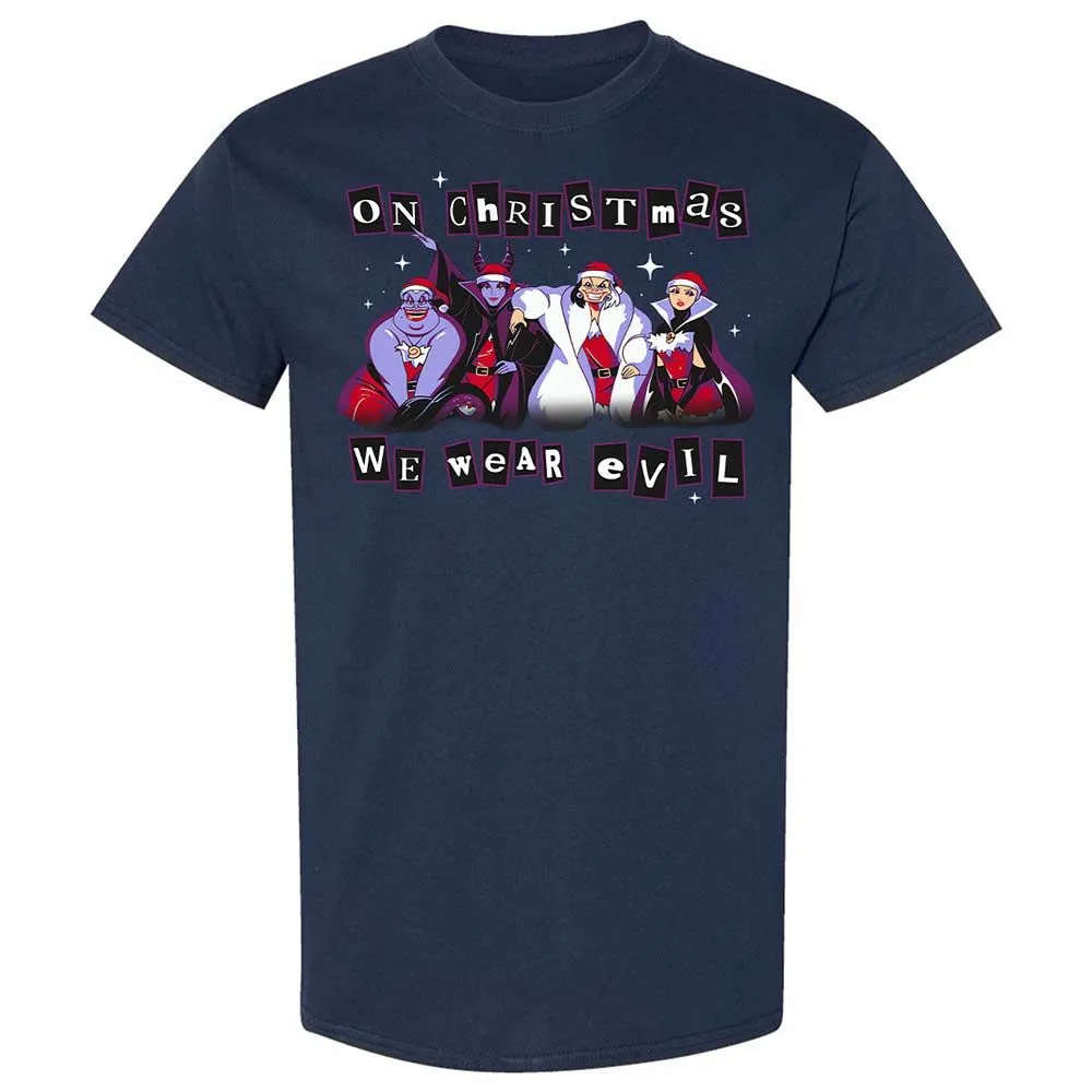 On Christmas We Wear Evil - Navy - 2