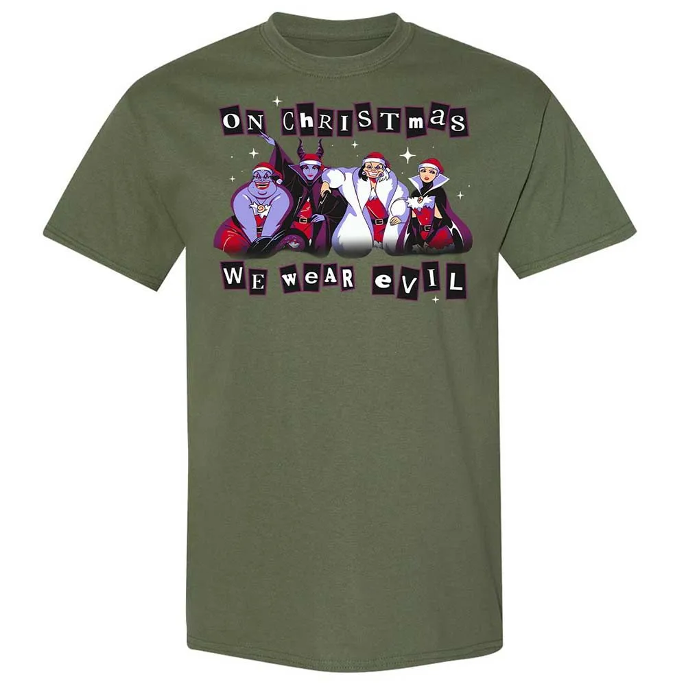 On Christmas We Wear Evil - Military Green - 9