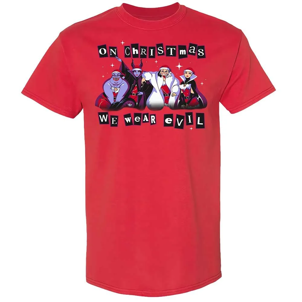 On Christmas We Wear Evil - Red - 10
