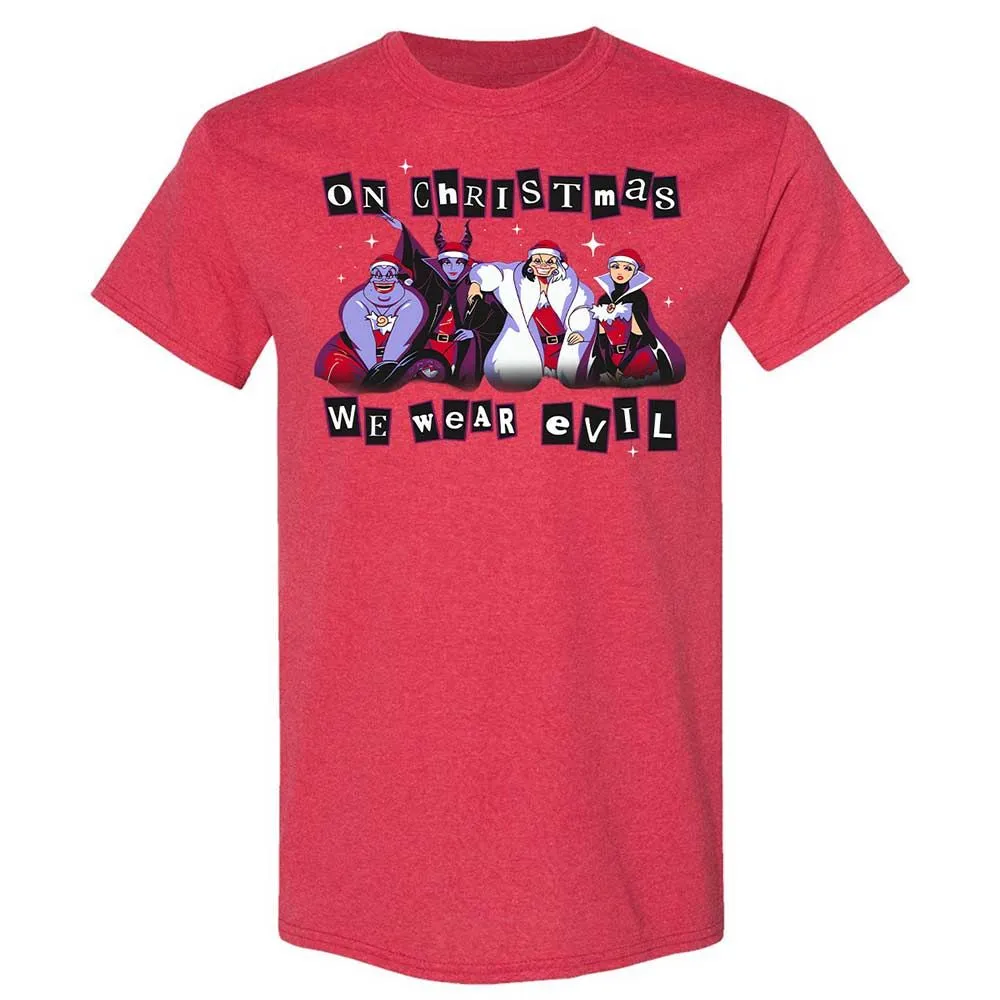 On Christmas We Wear Evil - Heather Red - 11