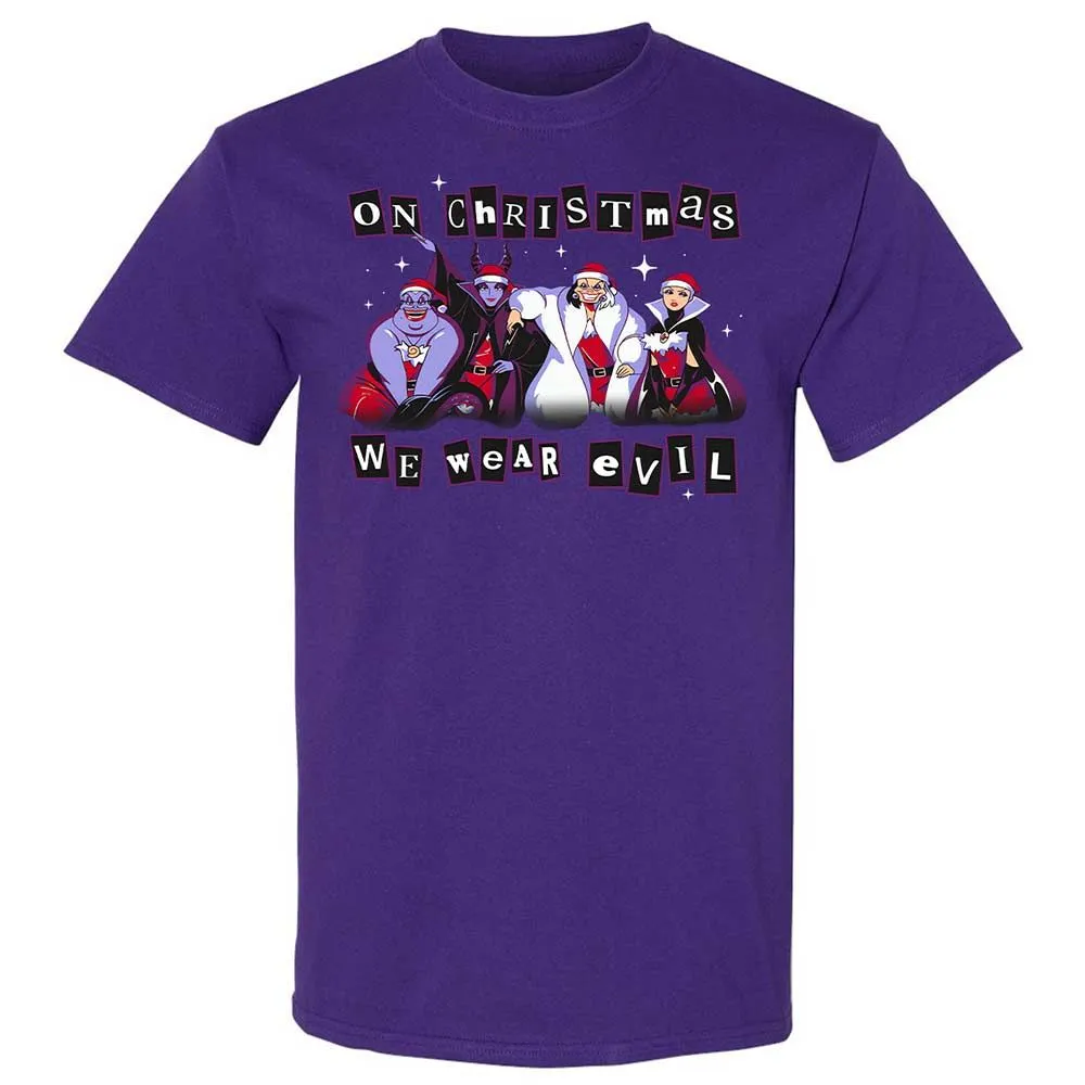 On Christmas We Wear Evil - Purple - 12