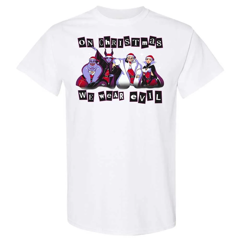 On Christmas We Wear Evil - White - 16